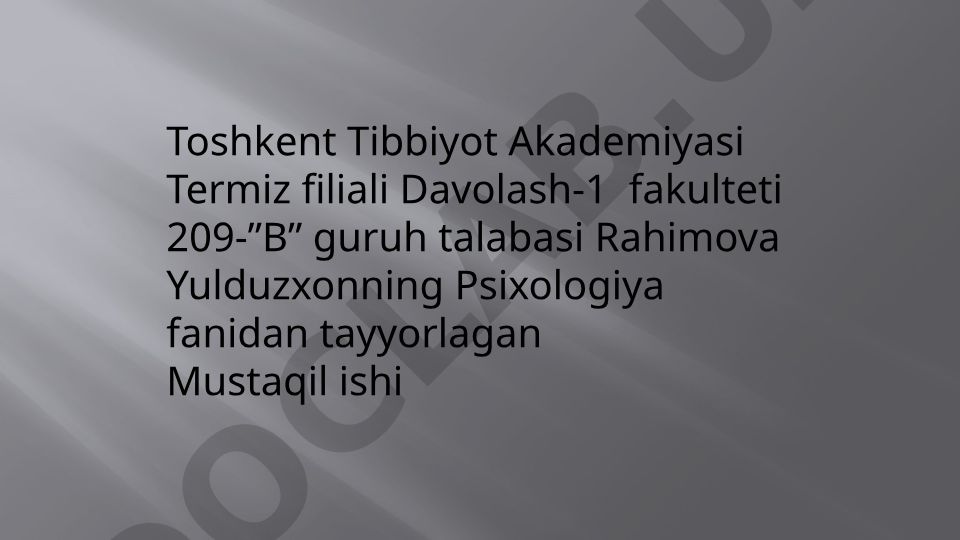 Xotira: ma'lumotlarni mustahkamlash yo'llari, usullari, vazifalari
