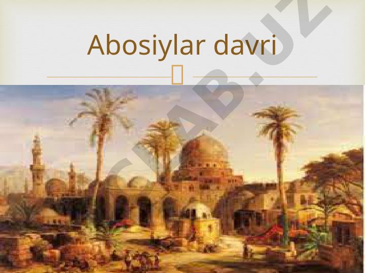 Abbosiylar davri: Al-Muntasir va Al-Musta'in hukmronligi