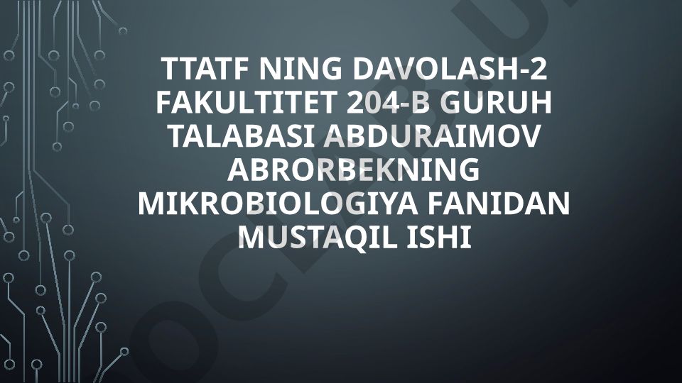 HLA tizimi va komplement tizimi