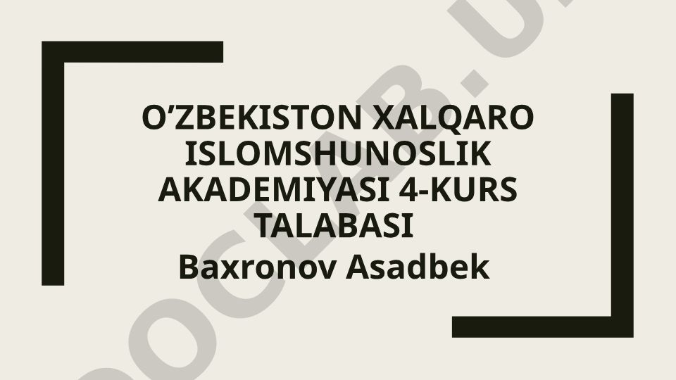 Firdavsiy hayoti va ijodi