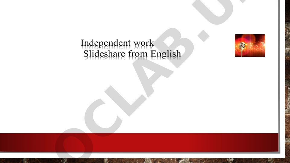 Image collection presentation