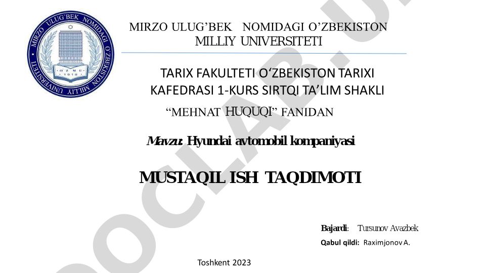 Hyundai avtomobil kompaniyasi