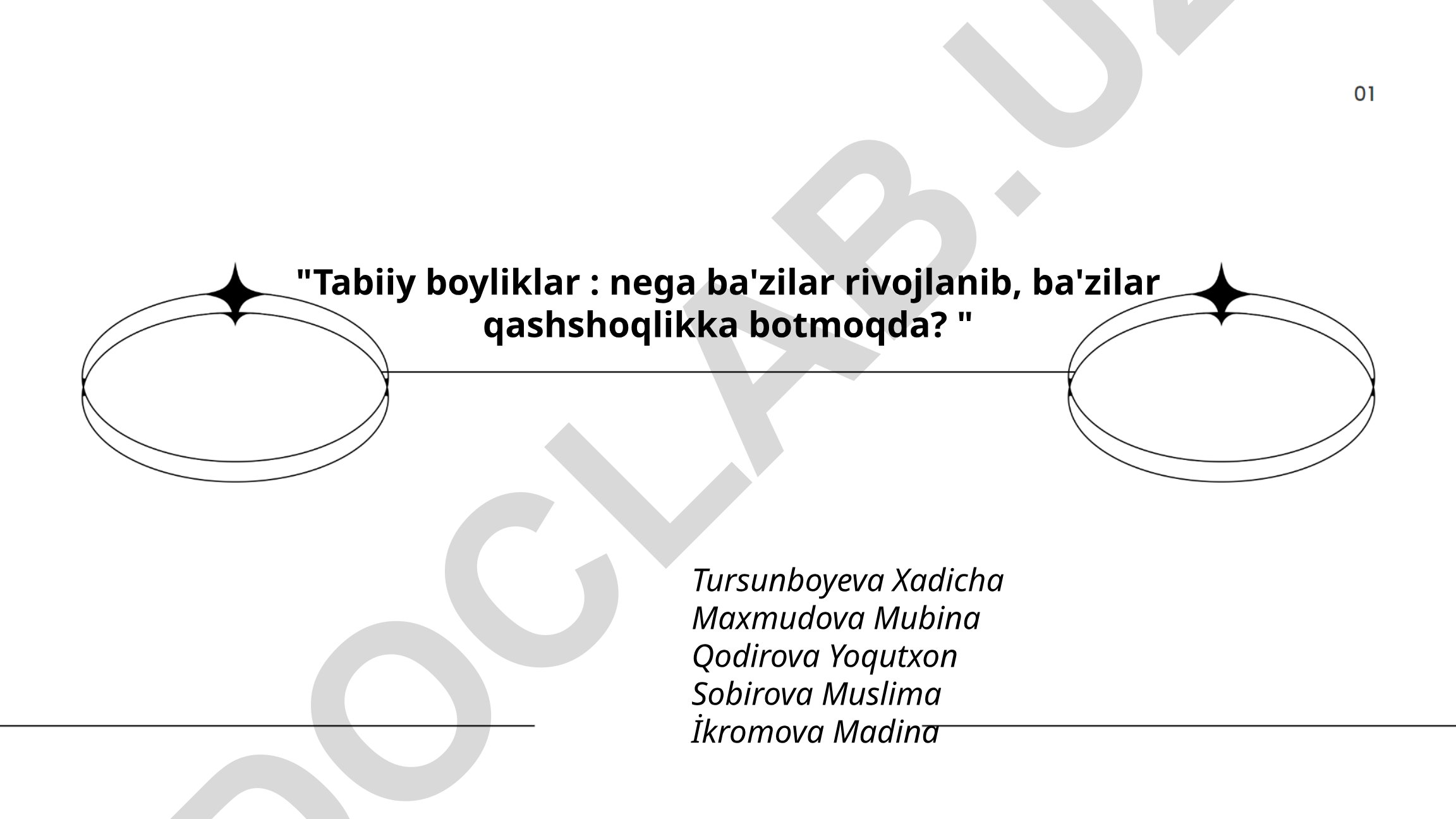 Tabiiy boyliklar va iqtisodiy rivojlanish paradoksi