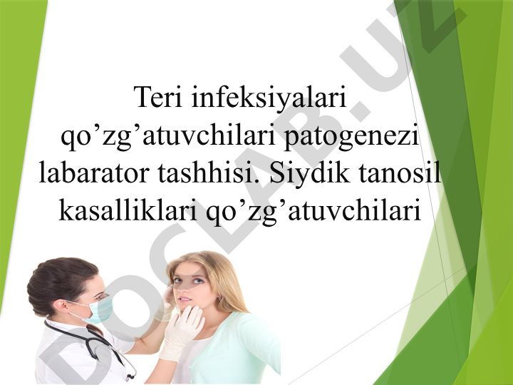 Teri infeksiyalari va dermatologik kasalliklarning patogenezi
