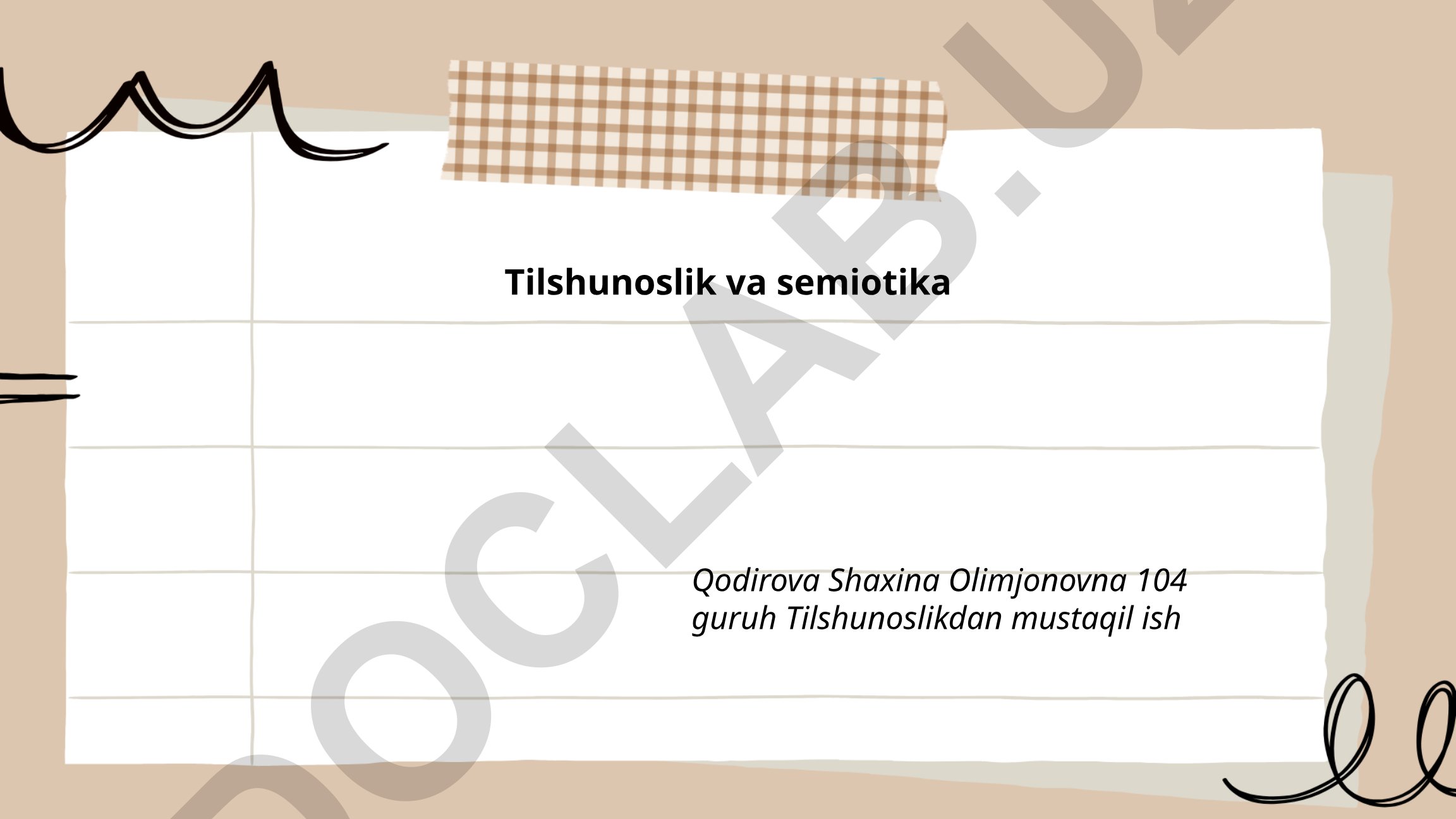 Tilshunoslik va semiotika
