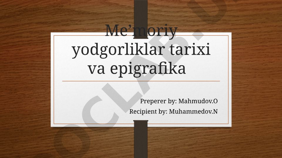 “Xatti Boburiy” va “Boburnoma” asari