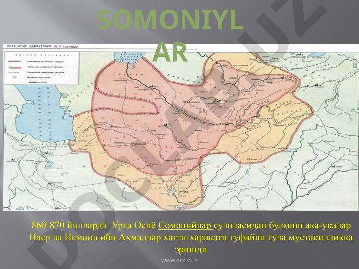 Somoniylar davlati va huquqi, uning ijtimoiy-siyosiy tuzumi