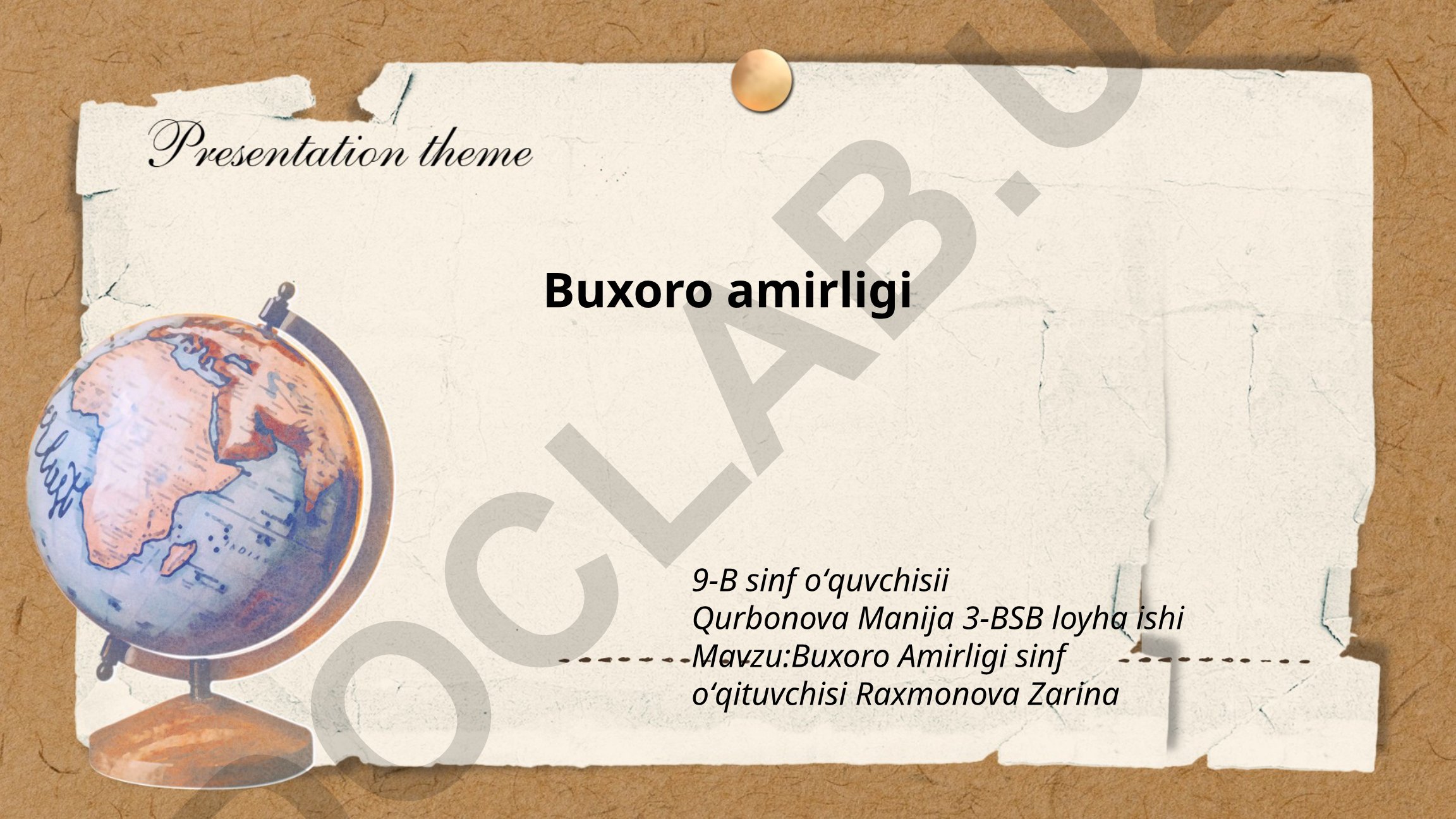 Buxoro Amirligi