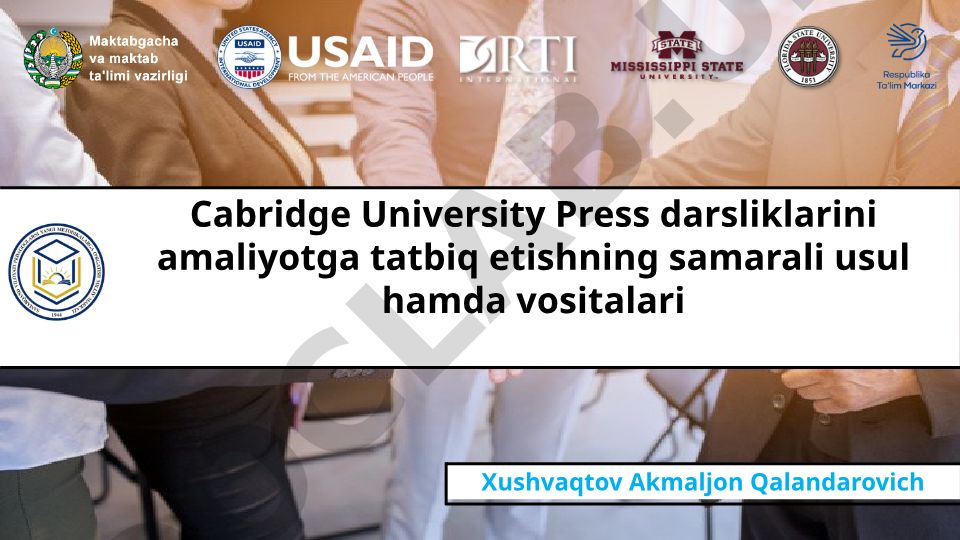 Informatika va axborot texnologiyalarida bolalarda rivojlantiriladigan ko'nikmalar