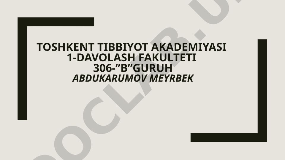 O'tkir obstruktiv bronxit va bronxiolit