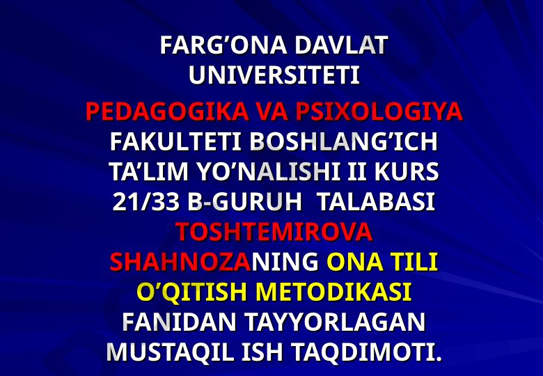 Savod o'rgatish metodik qo'llanmalarining qiyosiy-tanqidiy tahlili