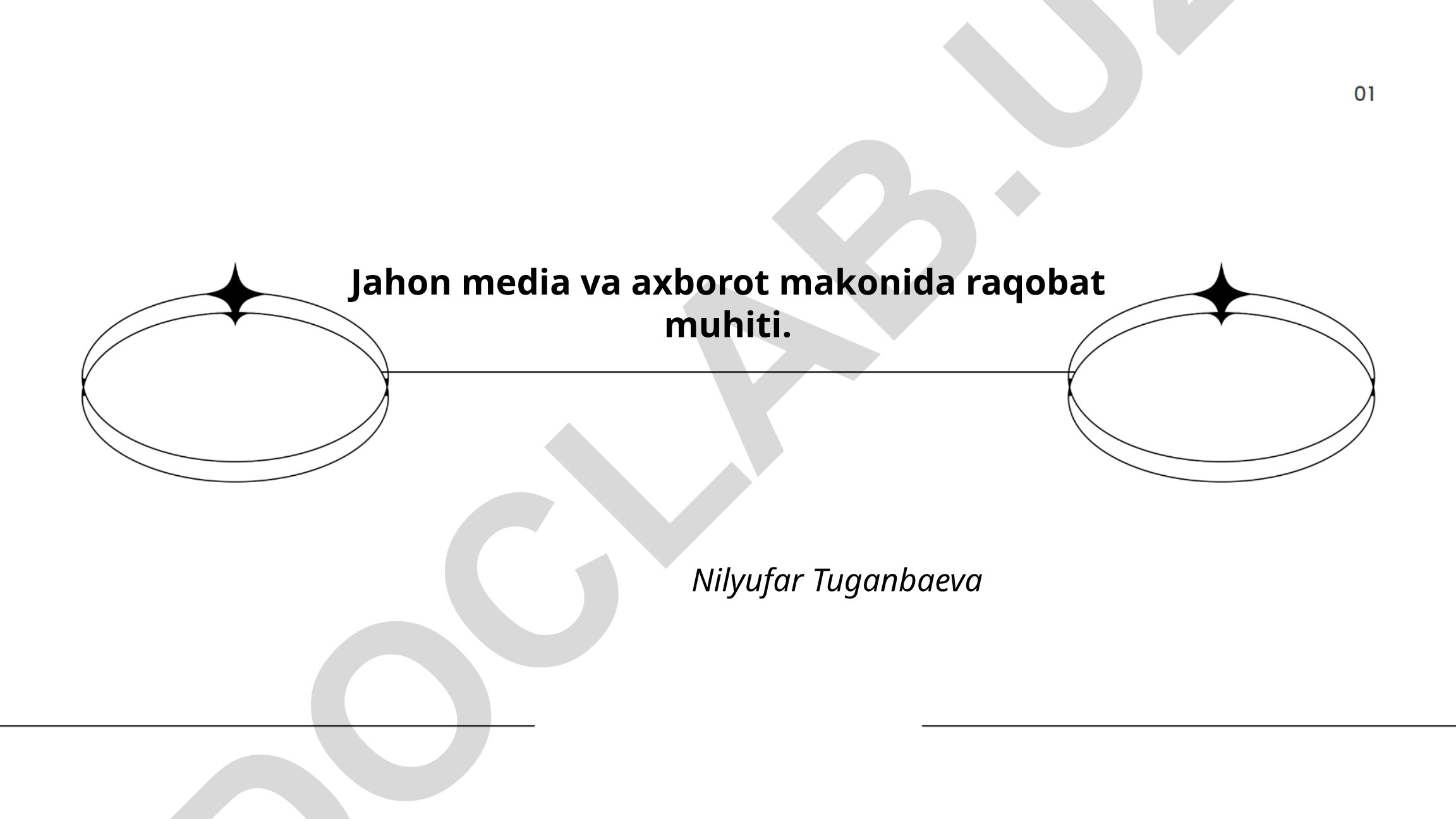 Jahon media va axborot makonida raqobat muhiti