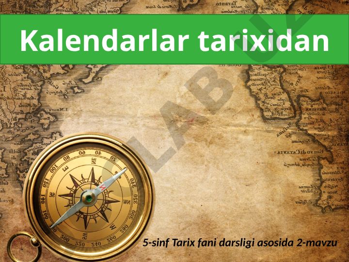 Kalendar tarixi