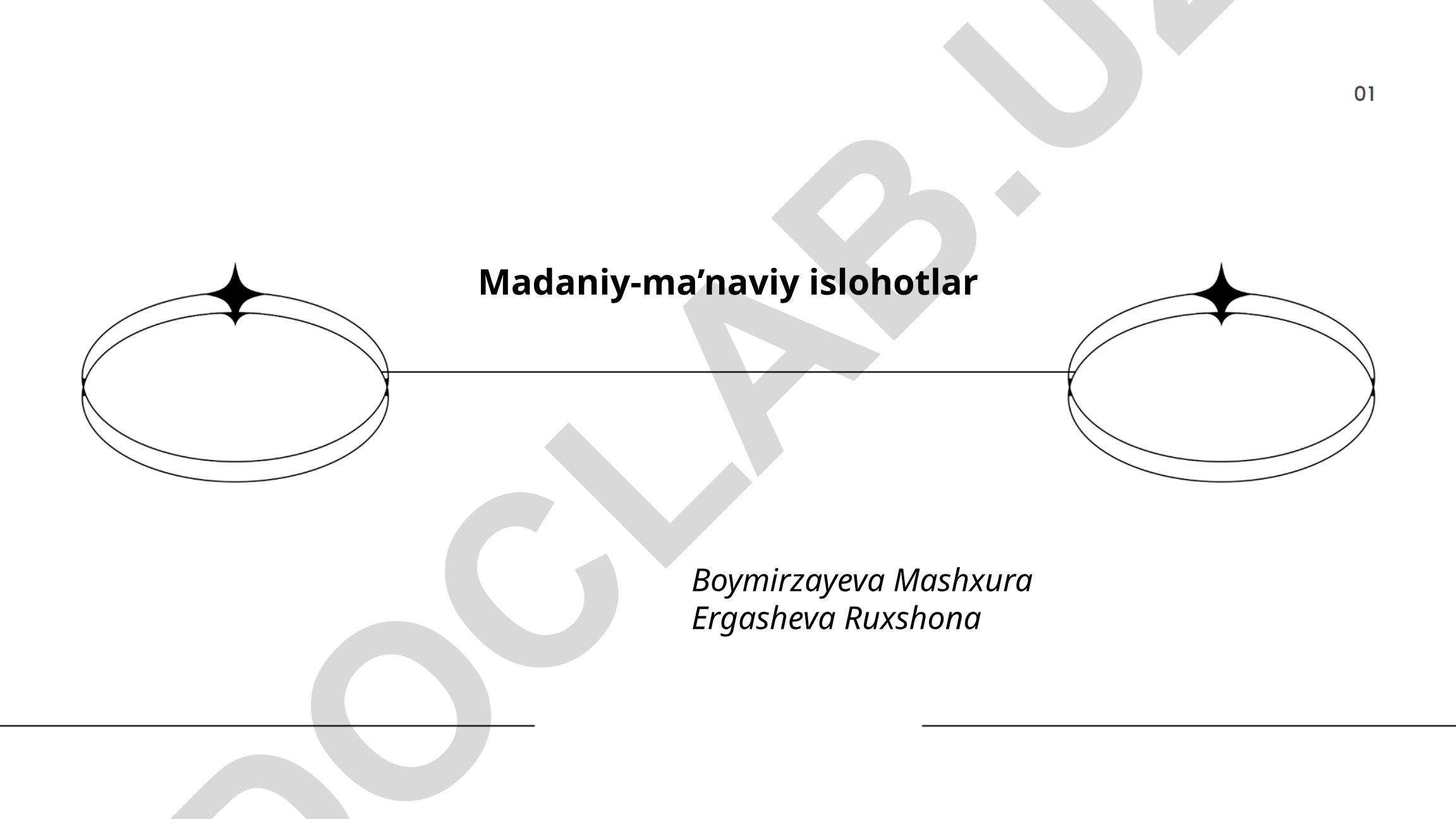 Madaniy-ma'naviy islohotlar: maqsad, vazifalar va yosh avlod tarbiyasi
