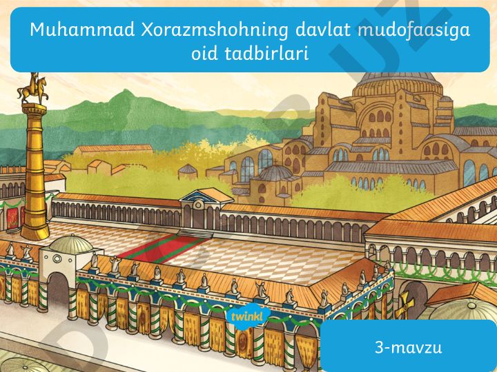 Muhammad Xorazmshoh davlati va mo'g'ullar istilosi