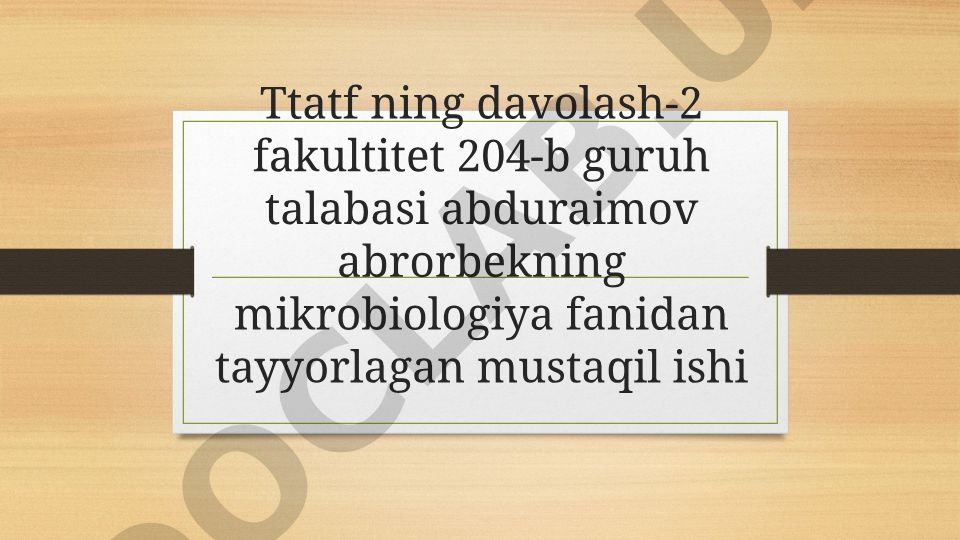 Mikrobiologiya, Virusologiya, Immunologiya, Parazitologiya modulini rivojlanishiga hissa qo'shgan o'zbekistonlik yetakchi olimlar