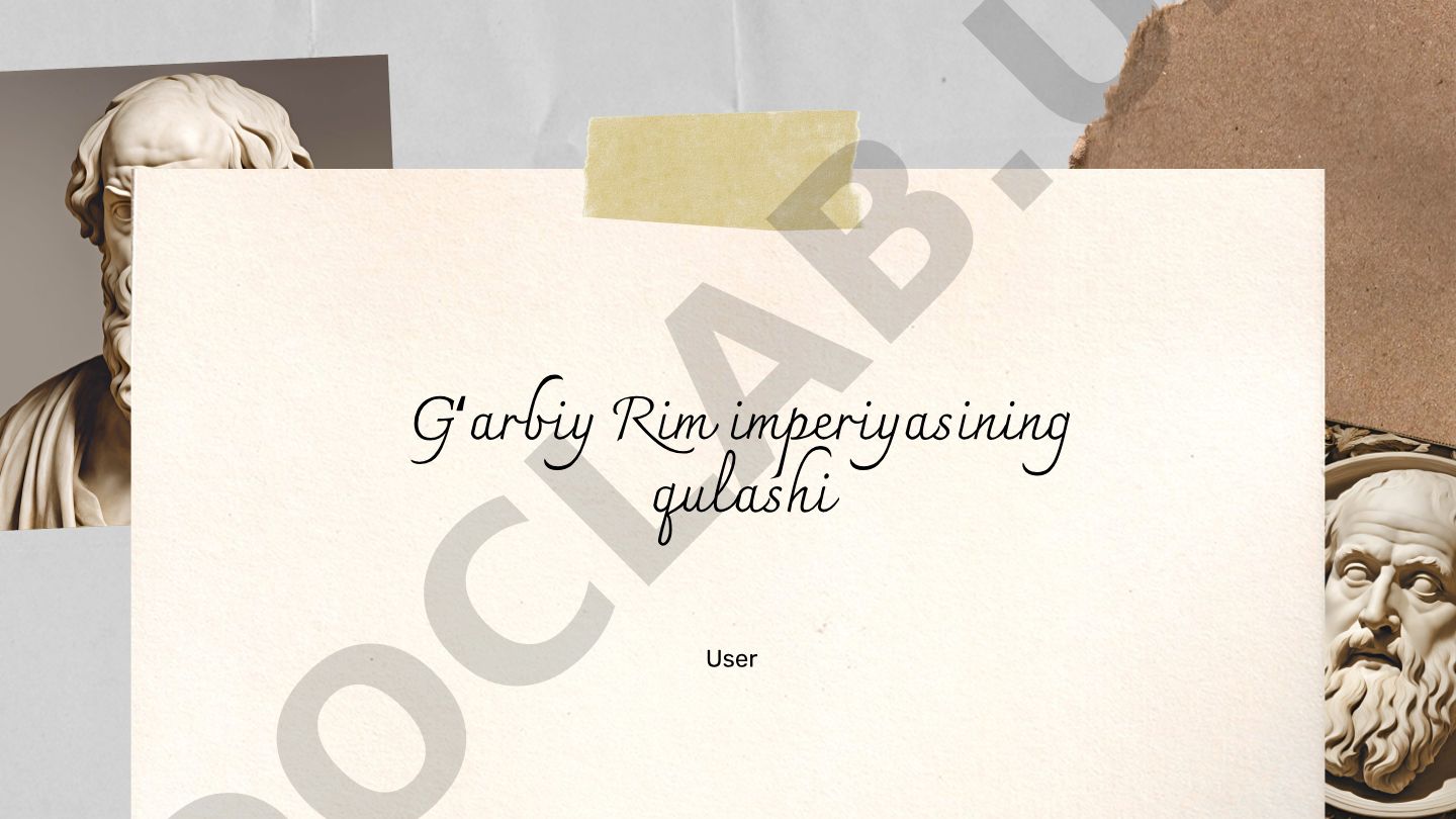 Gʻarbiy Rim imperiyasining qulashi sabablari va merosi
