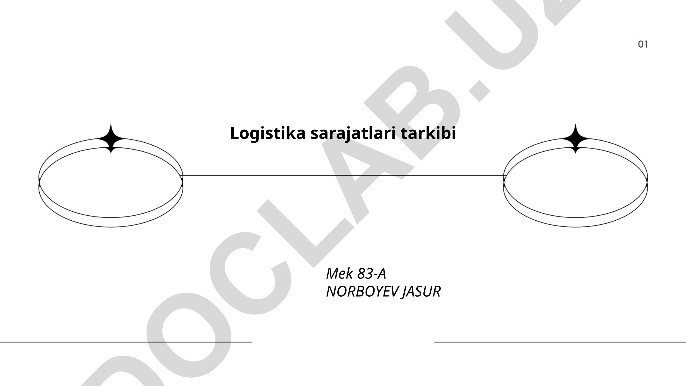 Logistika sarajatlari tarkibi