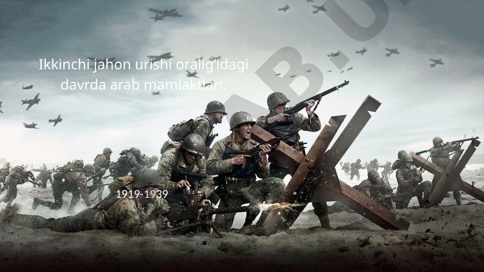 Ikkinchi jahon urushi oralig'idagi arab mamlakatlari tarixi