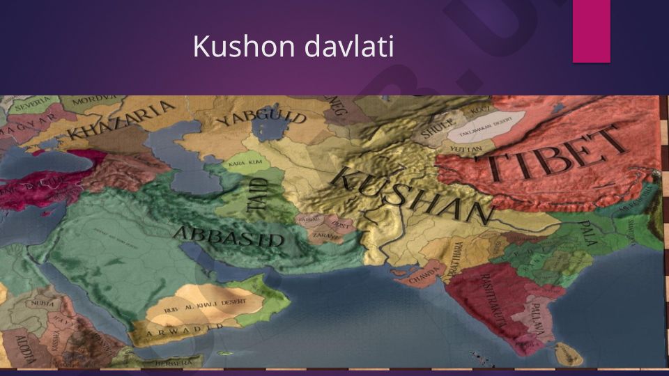 Kushon davlati tarixi va Katta Yeuchji qabilalari