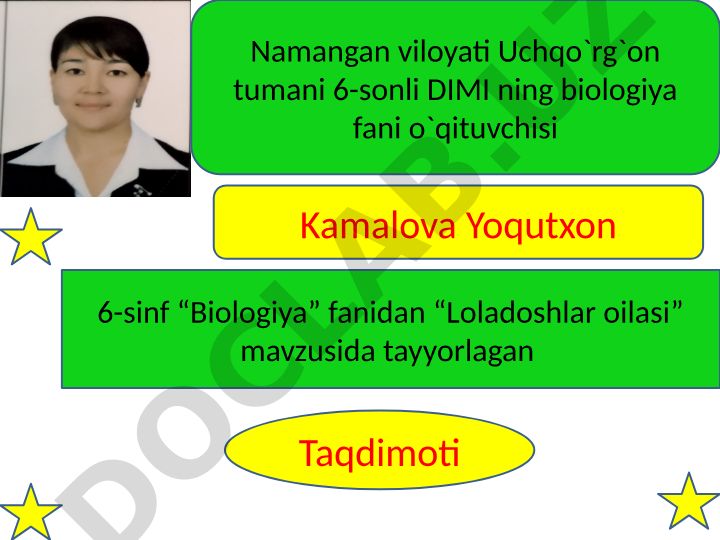 Loladoshlar oilasi