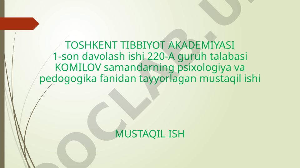 Nevroz kasalligi: turlari, kelib chiqishi va psixogen xususiyatlari