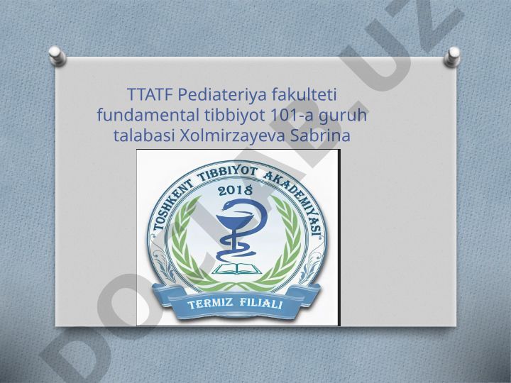 O‘zbekistonda tibbiy turizimni rivojlantirish maqsadlari