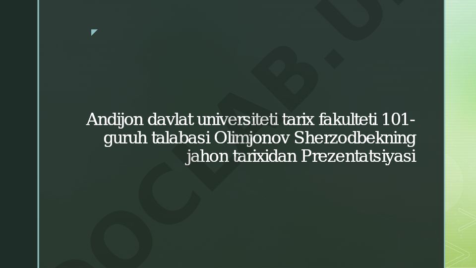 Qadimgi Sparta davlati tarixi va harbiy tuzilmasi