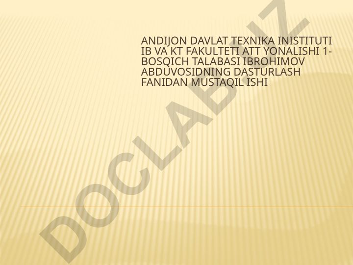 Matritsialarni funksiya parametrlari sifatida qo'llanilishi
