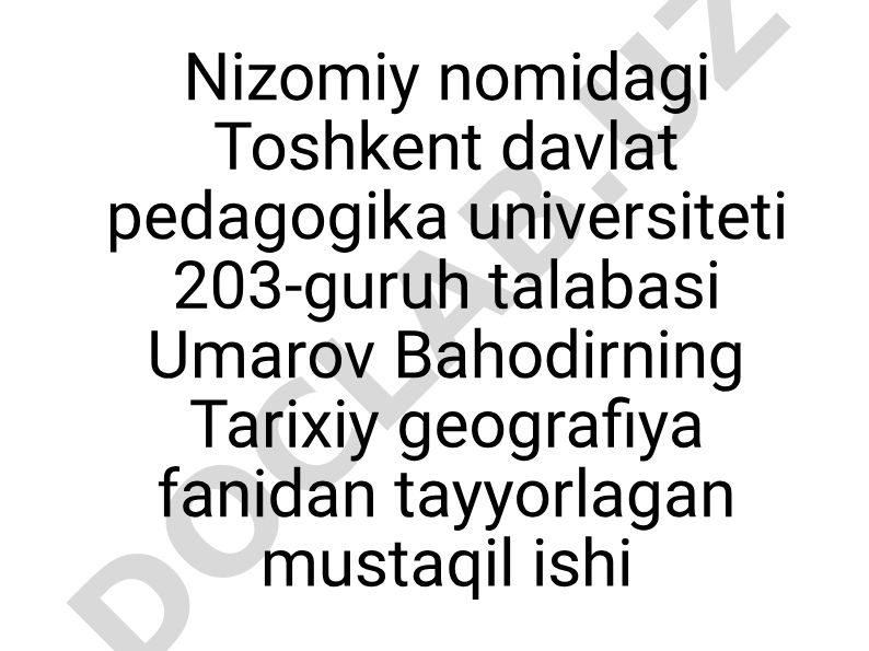 Yangi davr geografiyasi (XVIII asr ortasi – XIX asr ortasi)