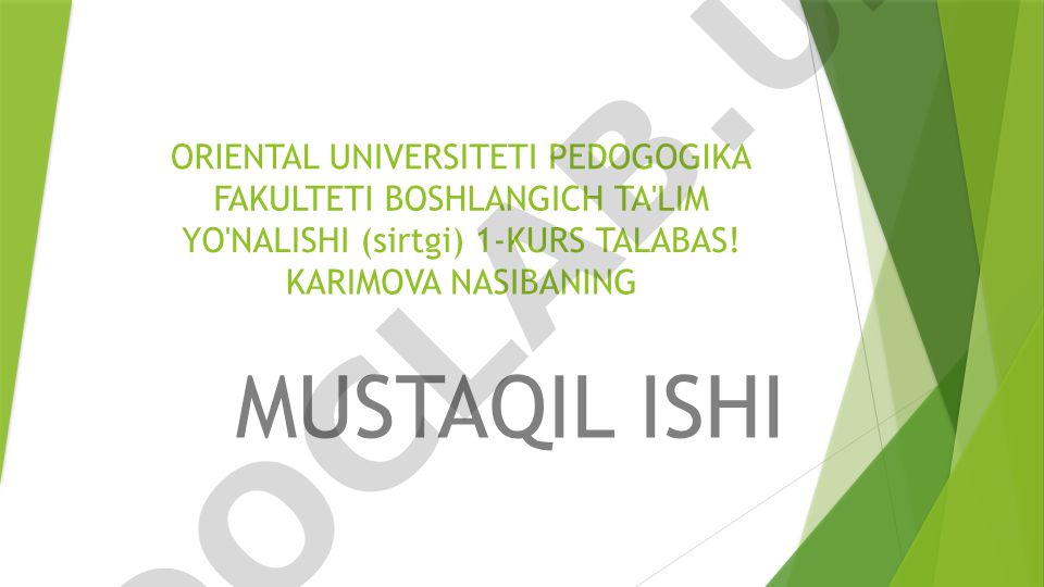 O’qituvchining kasbiy kompetensiyasini shakllantirish texnologiyalari