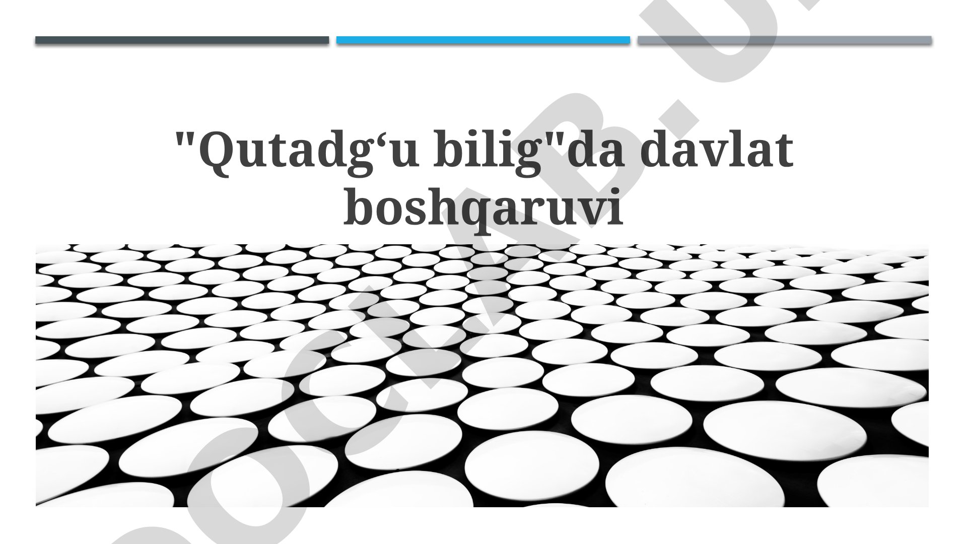 Qutadg‘u biligda davlat boshqaruvi