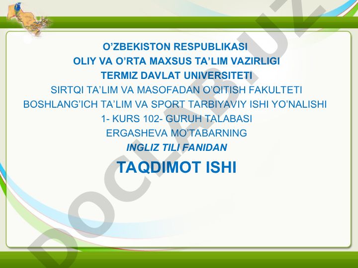 O'zbekiston bayrog'i tarixi va ramziyligi