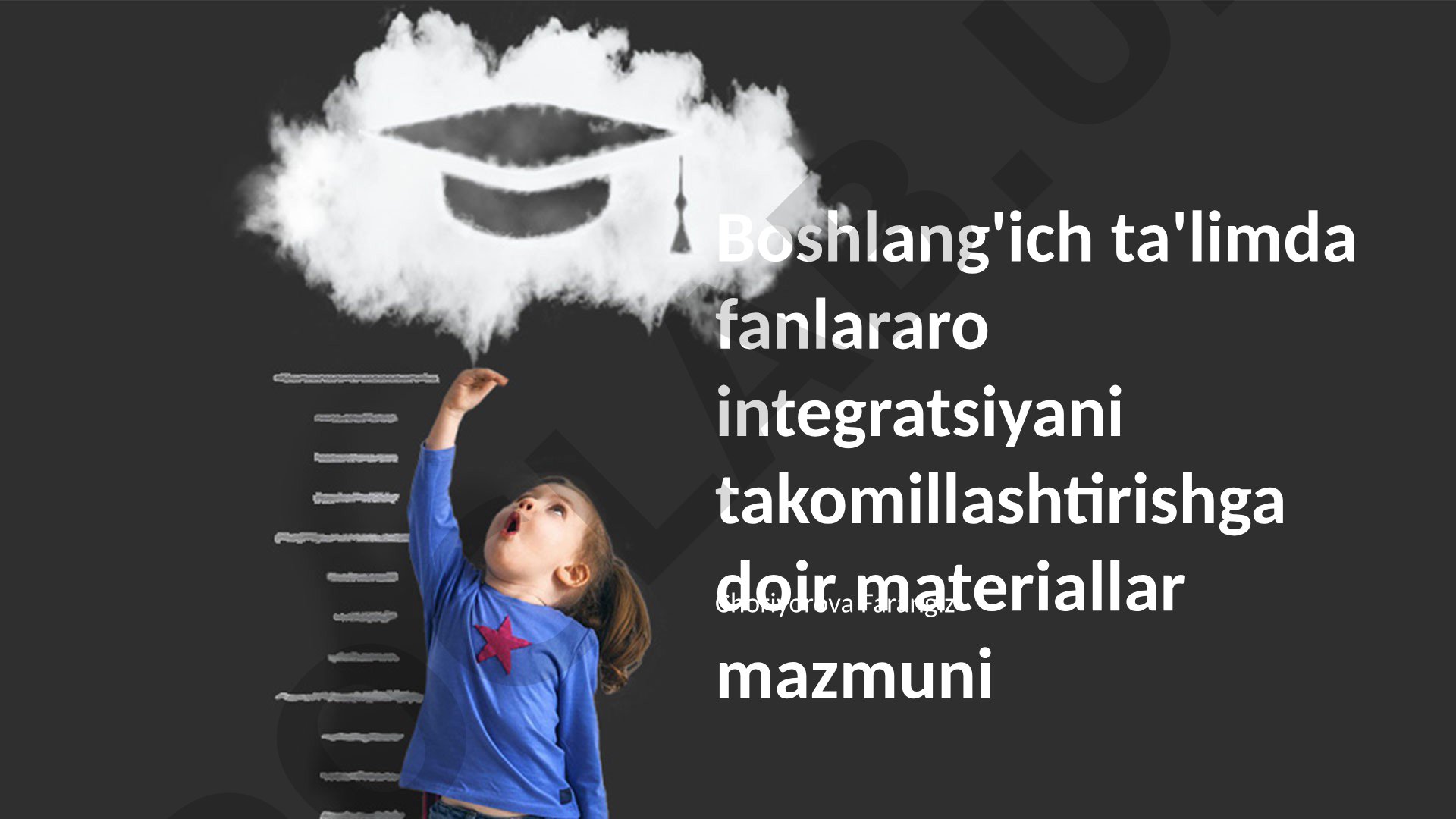 Boshlang'ich ta'limda fanlararo integratsiyani takomillashtirish