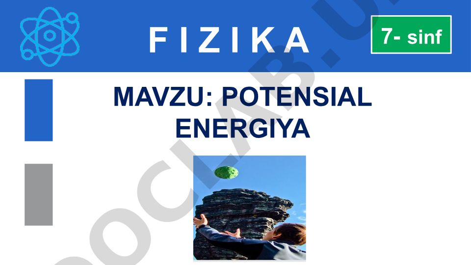 Potensial energiya