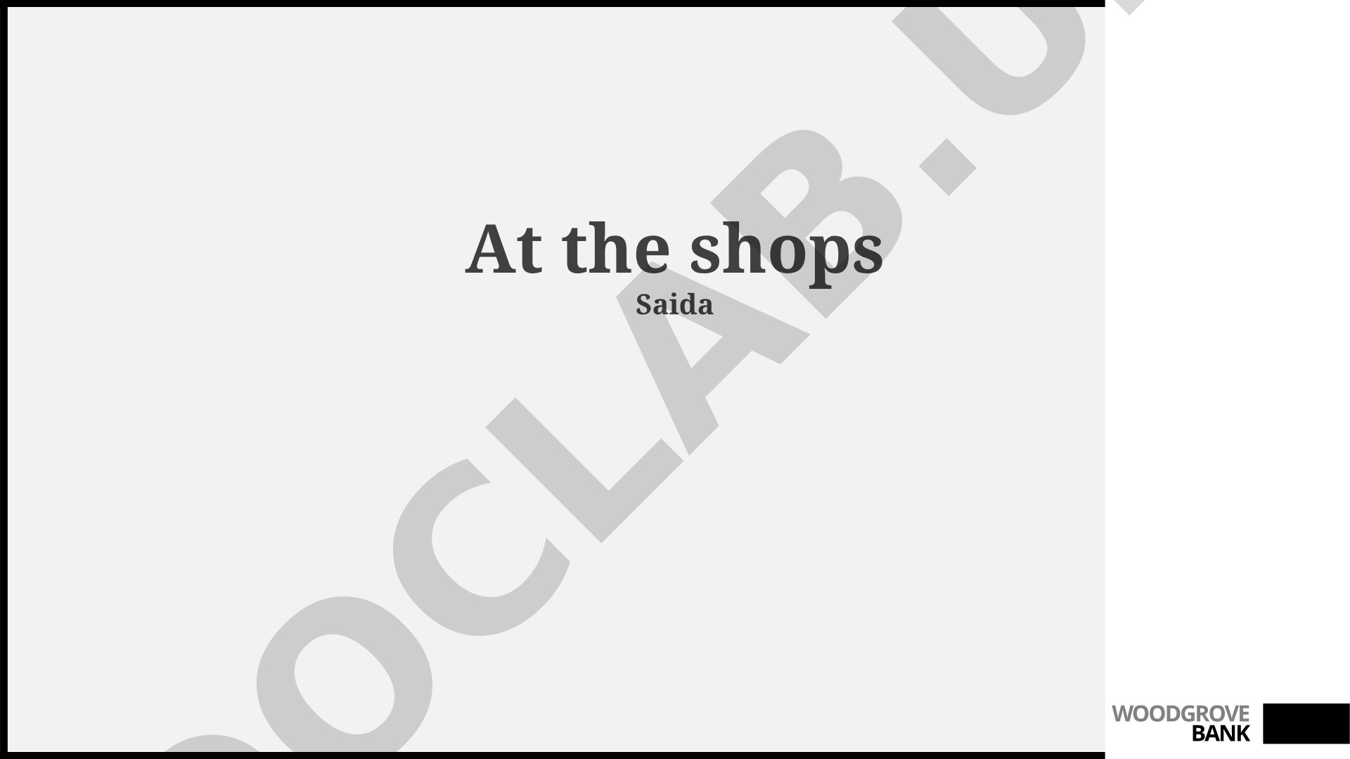 Common Shops and Shopping Vocabulary