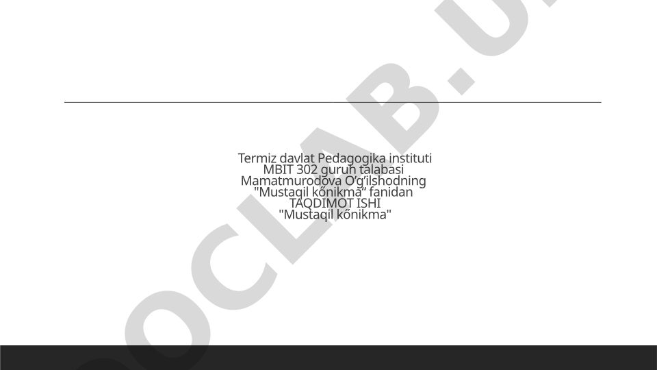 Kutubxonalardan samarali foydalanish