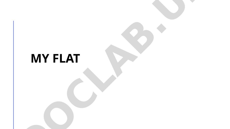 My flat introduction and overview