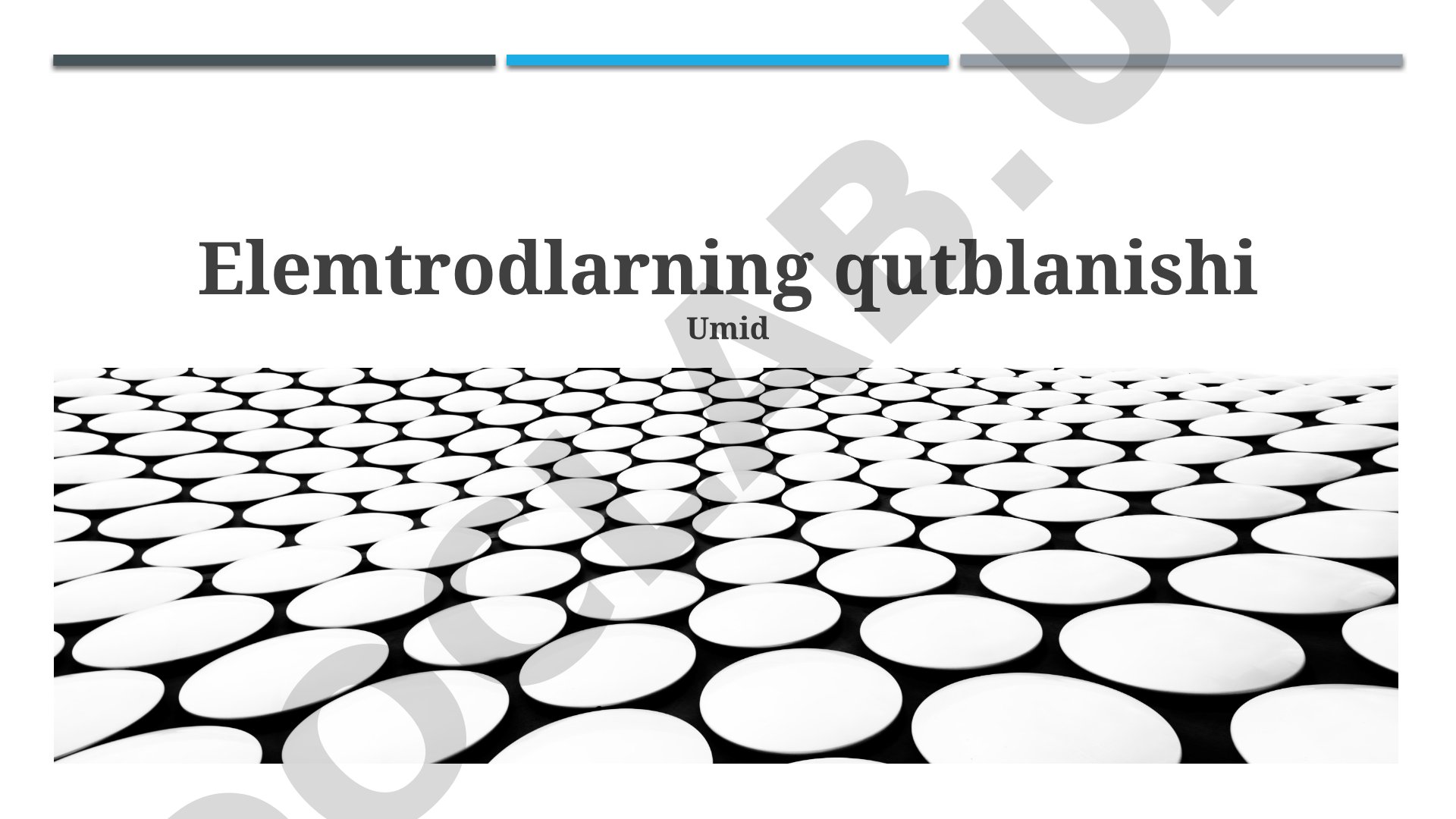 Elektrodlarning qutblanishi