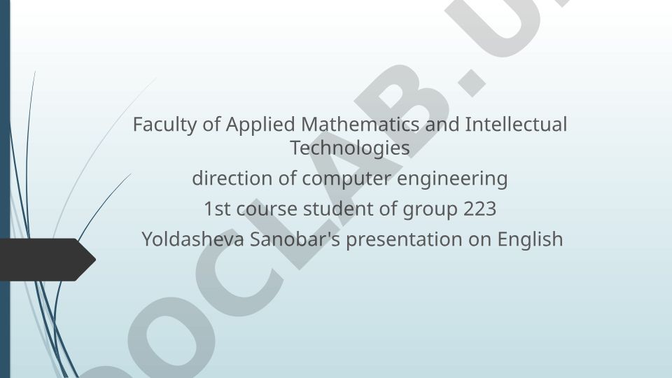 Software tools