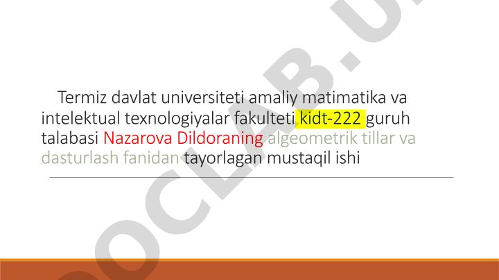LINQ so'rovlarida agregatsiya metodlarini ishlatish