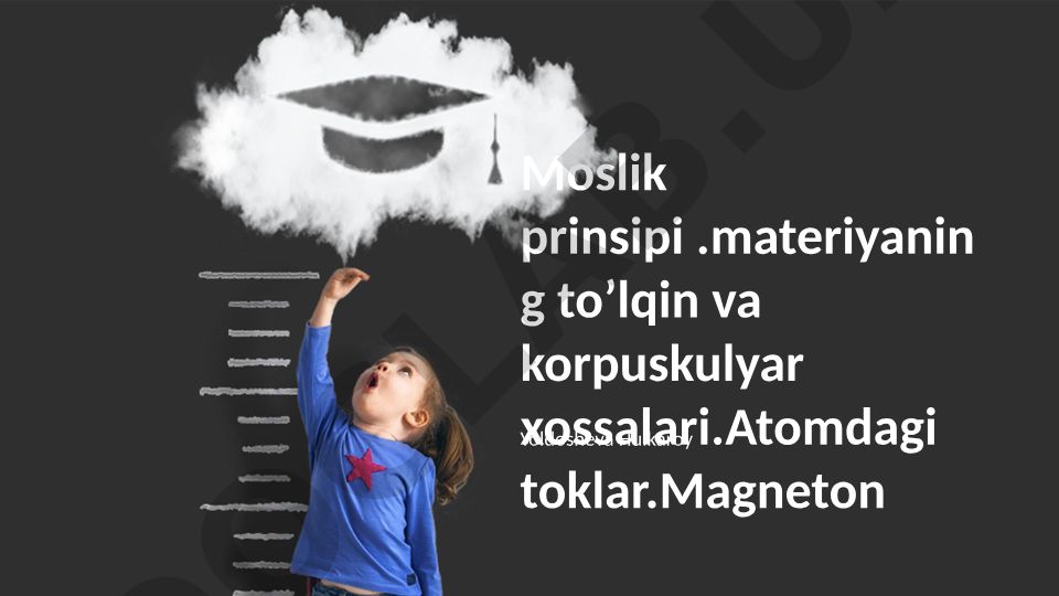 Moslik prinsipi va atomning magnit xossalari