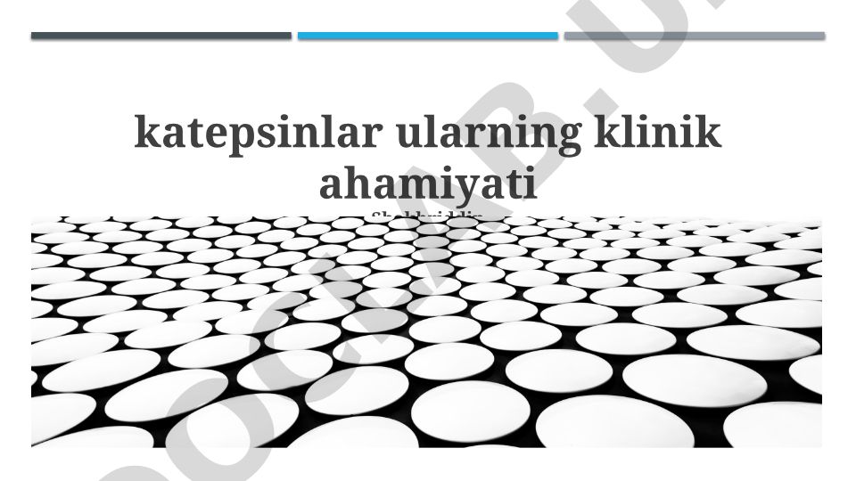 Katepsinlar: tuzilishi, funktsiyalari va klinik ahamiyati