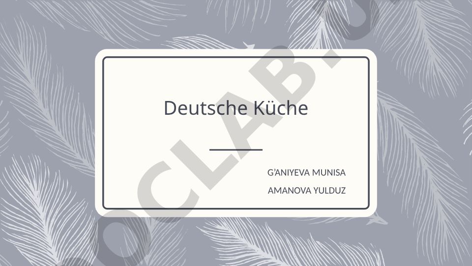 Deutsche Küche: Traditionelle Gerichte und regionale Variationen