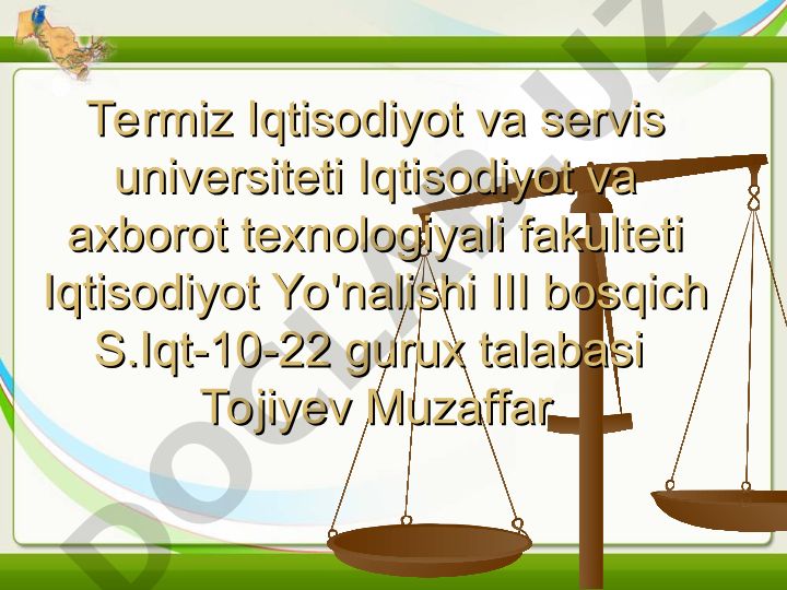 Soliq amaliyotida moliyaviy jazo choralarini qo‘llash tartiblari