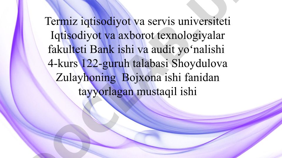 Bojxona rejimlari va ularni qo'llash rejalari