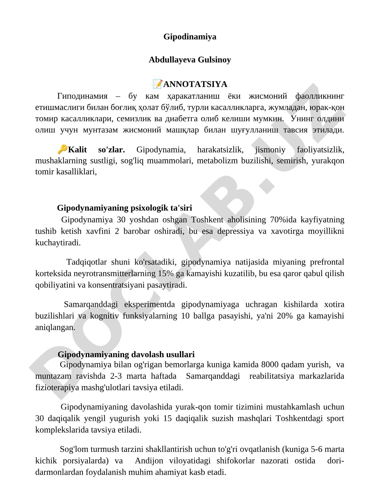 Gipodinamiya