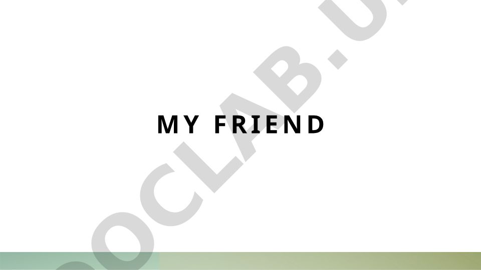 My Friend Sarah: Background, Interests, and Special Qualities