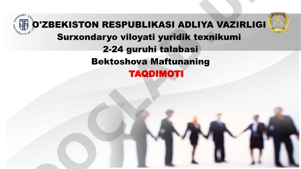 Yuridik amaliyotda internetning potensial roli va joriy qilinishi
