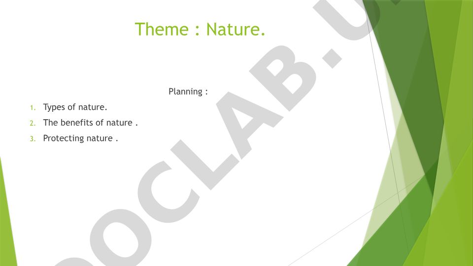Nature: Types, Benefits, and Protection